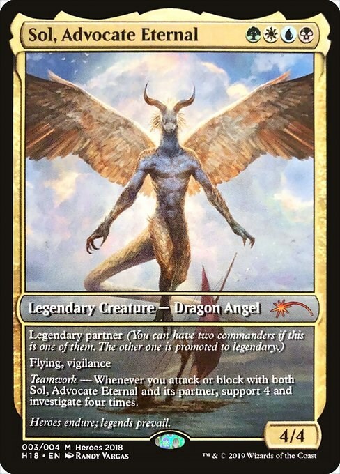 Sol, Advocate Eternal Card Front