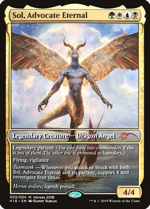 格安 Sol, Advocate Eternal Heroes of realm Sol, Advocate Eternal Heroes of the Realm | Magic | CardTrader