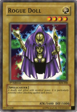 Rogue Doll Card Front