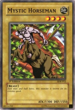 Mystic Horseman Card Front