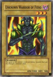Unknown Warrior of Fiend · Common 017