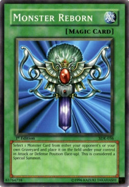 Monster Reborn Card Front