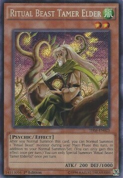 Ritual Beast Tamer Elder Card Front