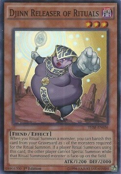 Djinn Dispensatore di Rituali Card Front