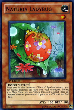 naturia cards yugioh Guardian [HAC1-EN095] Common 1 EARTH Tuner + 1 or more non Yugioh Naturia Sacred Tree Konami