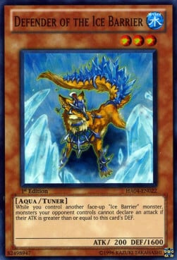 Defender of the Ice Barrier Card Front