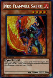 Neo Flamvell Sabre · Secret Rare 035sec
