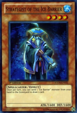 Strategist of the Ice Barrier Card Front
