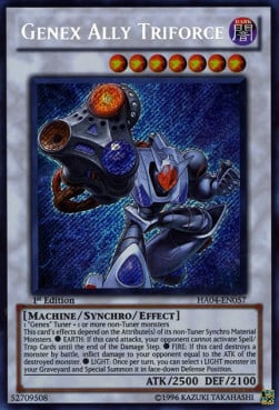 Genex Ally Triforce Card Front