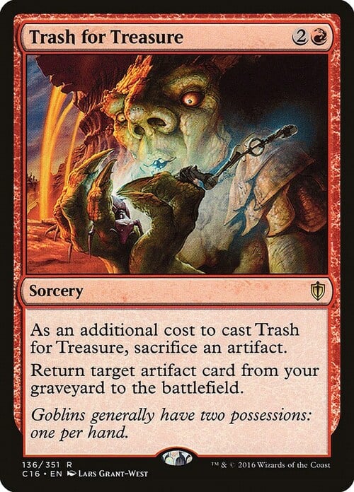 Trash for Treasure Card Front
