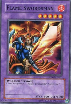 Flame Swordsman Card Front