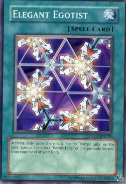 Elegant Egotist Card Front