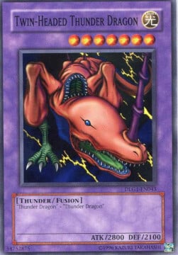 Twin-Headed Thunder Dragon Card Front