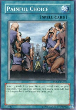 Painful Choice Card Front