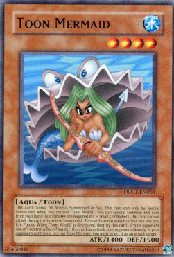Toon Mermaid Card Front