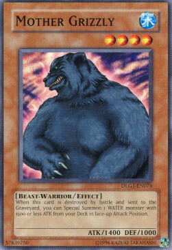 Madre Grizzly Card Front