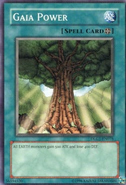 Gaia Power Card Front