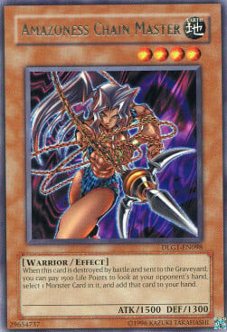 Amazoness Chain Master Card Front
