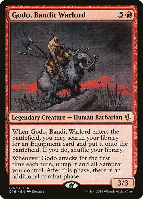 Godo, Bandit Warlord Card Front