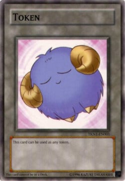 sheep yugioh card Token Token Promos 1 | Yu-Gi-Oh! may be 1st or Unlimited Edition YU-GI-OH! ENGLISH version Card Cross-Sheep