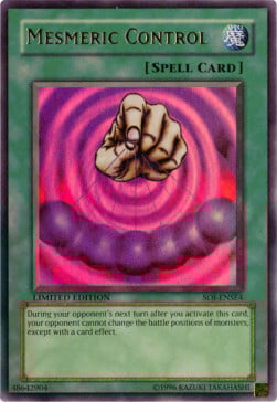 Mesmeric Control Card Front