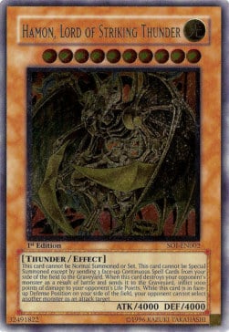 Hamon, Lord of Striking Thunder Card Front