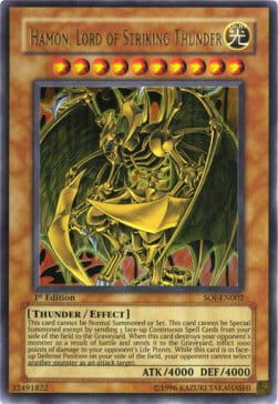 Hamon, Lord of Striking Thunder Card Front