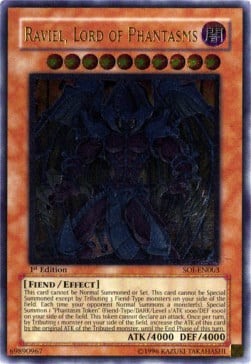 Raviel, Lord of Phantasms Card Front