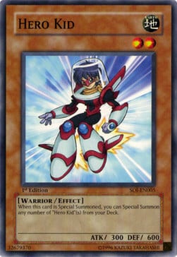 Hero Kid Card Front