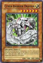 Cyber Barrier Dragon · Super Rare 006