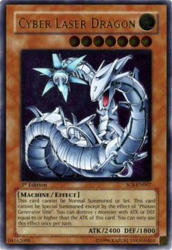 Cyber Laser Dragon Card Front