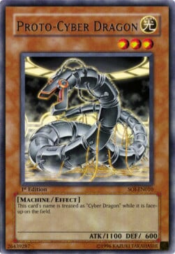 Proto-Cyber Dragon Card Front