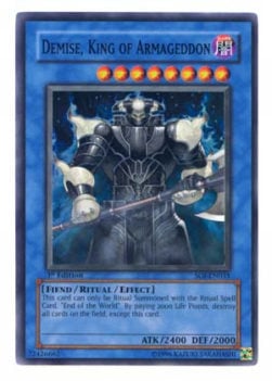 Demise, King of Armageddon Shadow of Infinity | Yu-Gi-Oh! | CardTrader