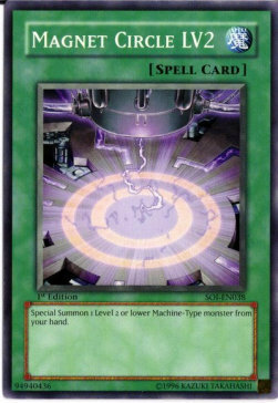 Magnet Circle LV2 Card Front