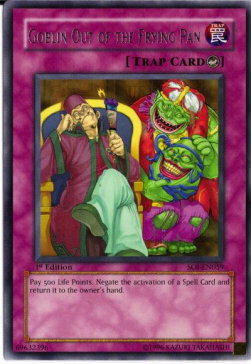 Goblin Out of the Frying Pan Card Front