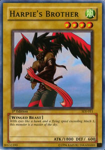Harpie's Brother Card Front