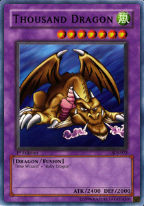 Thousand Dragon Card Front