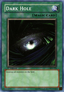 Dark Hole Card Front