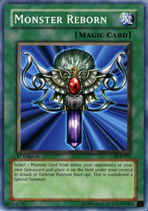 Monster Reborn Card Front
