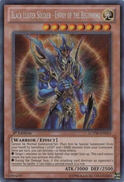 Black Luster Soldier - Envoy of the Beginning Card Front