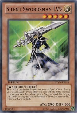 Silent Swordsman LV5 Card Front