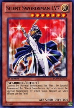 Silent Swordsman LV7 Card Front