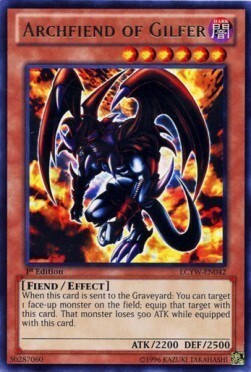 Archfiend of Gilfer Card Front