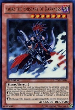 Gorz the Emissary of Darkness Card Front