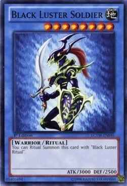Black Luster Soldier Card Front