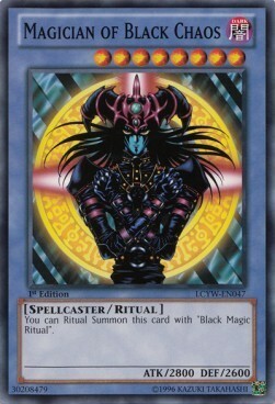 Magician of Black Chaos Card Front