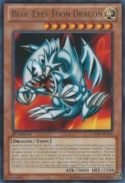 Drago Toon Occhi Blu Card Front