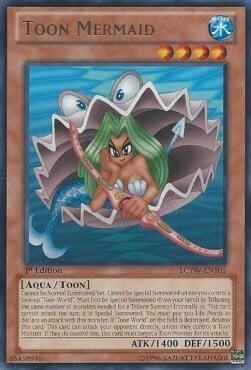 Toon Mermaid Card Front