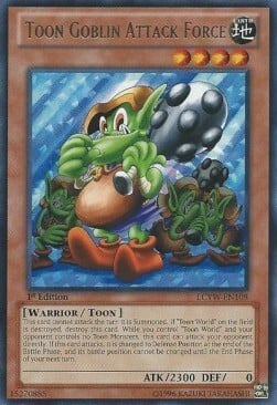 Toon Goblin Attack Force Card Front