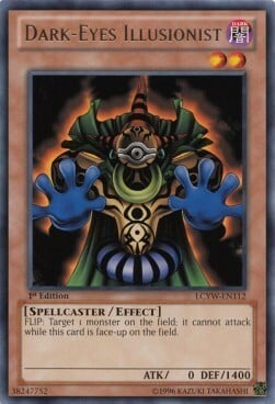 Dark-Eyes Illusionist Card Front
